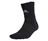 Adidas Tennis Cushioned Quarter Socks (U) (Black)