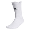 Adidas Tennis Cushioned Crew Socks (M) (White)