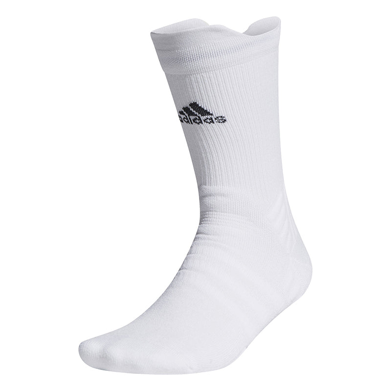 Adidas Tennis Cushioned Crew Socks (M) (White)
