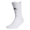 Adidas Tennis Cushioned Crew Socks (M) (White)