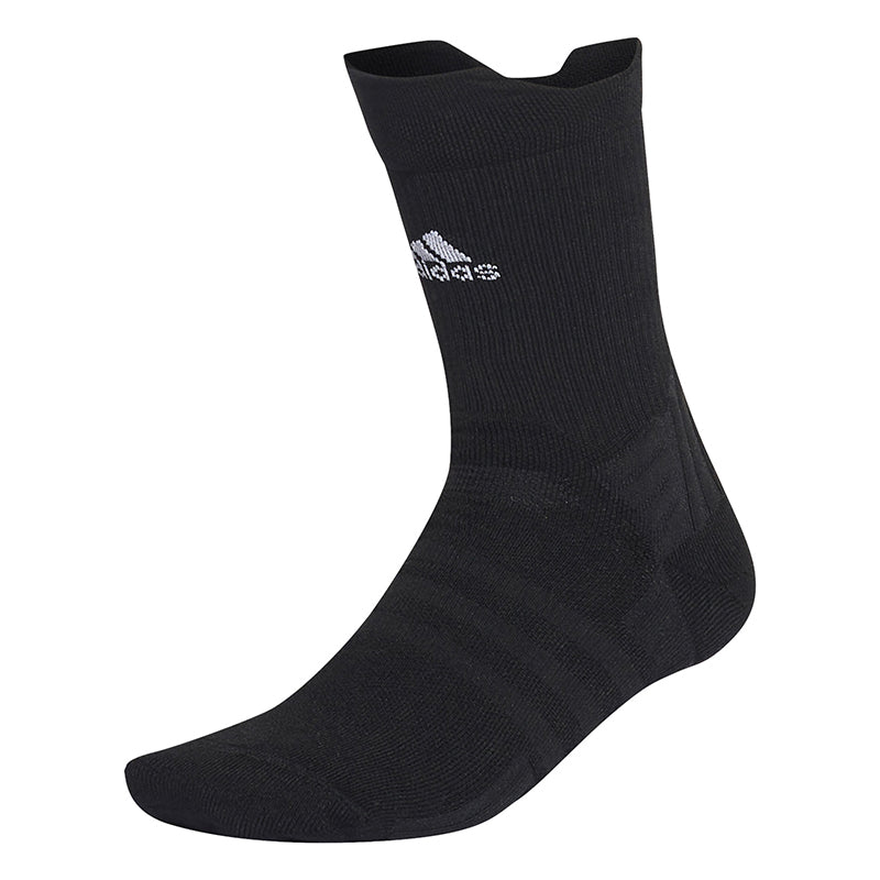 Adidas Tennis Cushioned Crew Socks (M) (Black)