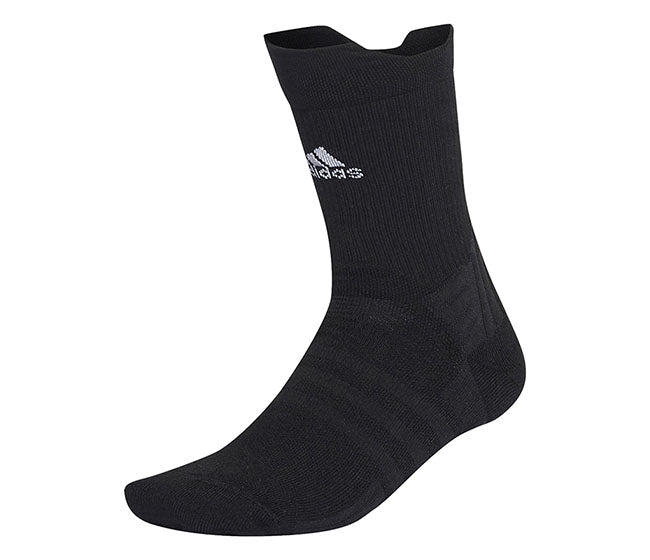 Adidas Tennis Cushioned Crew Socks (M) (Black)