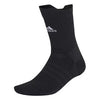 Adidas Tennis Cushioned Crew Socks (M) (Black)