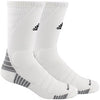 Adidas Alphaskin Max Cushioned Crew-Large (1X) (White)