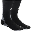 Adidas Alphaskin Max Cushioned Crew-Large (1X) (Black)