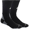 Adidas Alphaskin Max Cushioned Crew-Large (1X) (Black)