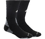 Adidas Alphaskin Max Cushioned Crew-Large (1X) (Black)
