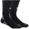 Adidas Alphaskin Max Cushioned Crew-Large (1X) (Black)
