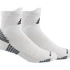 Adidas Alphaskin Cushioned High Quarter-Large (1X) (White)