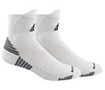 Adidas Alphaskin Cushioned High Quarter-Large (1X) (White)