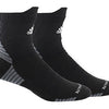 Adidas Alphaskin Cushioned High Quarter (1X) (Black)