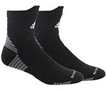 Adidas Alphaskin Cushioned High Quarter (1X) (Black)