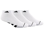 Adidas Men'S Cushioned Low Cut (3X) (White)