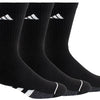 Adidas Men'S Cushioned Crew (3X) (Black)