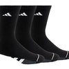Adidas Men'S Cushioned Crew (3X) (Black)