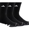 Adidas Men'S Cushioned Crew (3X) (Black)