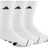 Adidas Men'S Cushioned Crew (3X) (White)