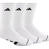 Adidas Men'S Cushioned Crew (3X) (White)