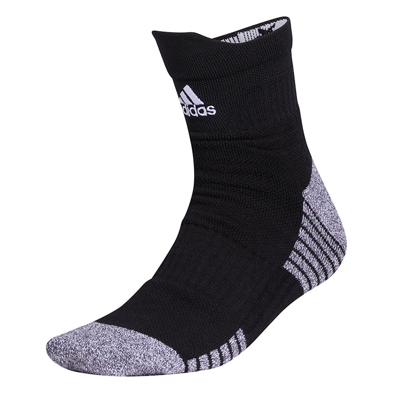 Adidas 5 Star Team Cushioned High Quarter (M) (Black)