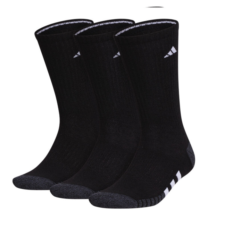 Adidas Men'S Cushioned 3.0 Crew 3-Pack (Black) Adidas