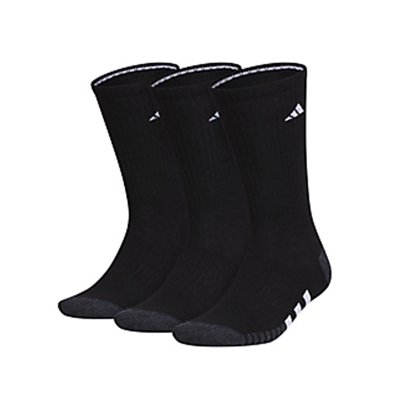 Adidas Men'S Cushioned 3.0 Crew 3-Pack (Black)