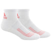 Adidas Women'S Superlite Ub21 2-Pack Quarter (White)