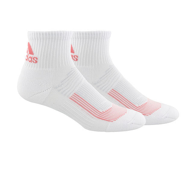 Adidas Women'S Superlite Ub21 2-Pack Quarter (White)