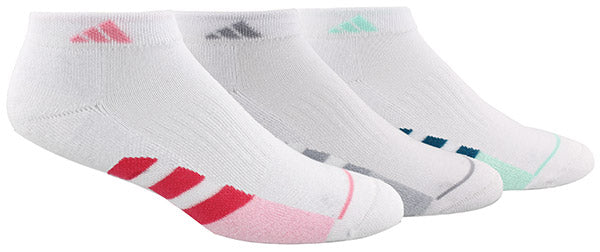 Adidas Women'S Cushioned Ii 3-Pack Low Cut (3X) (Multi)