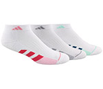 Adidas Women'S Cushioned Ii 3-Pack Low Cut (3X) (Multi)