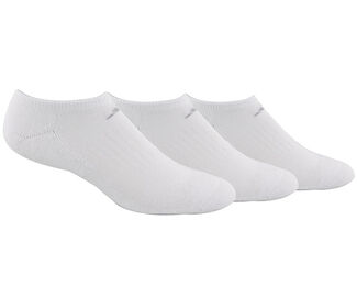 Adidas Women'S Cushioned Ii No Show (3X) (White)