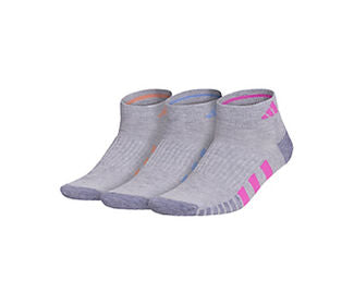 Adidas Women'S Cushioned 3.0 Low Cut 3-Pack (Grey)