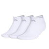Adidas Women'S Cushioned 3.0 No Show 3-Pack (White)