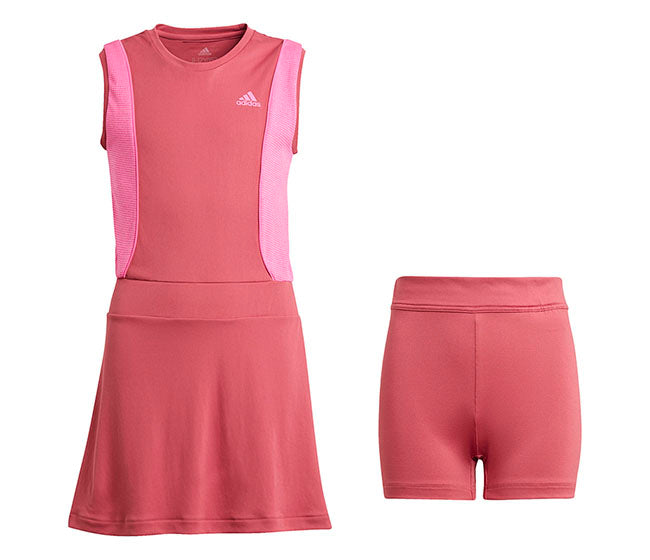 Adidas Girls Pop Up Dress (Pink)