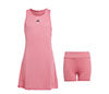 Adidas Girls Club Dress (Pink Fusion)