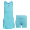 Adidas Girls Club Dress (Lucid Cyan)