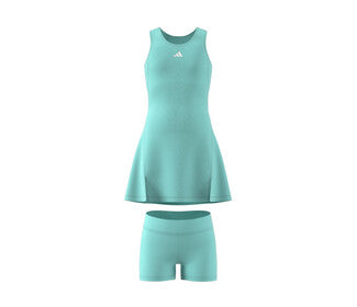 Adidas Girls Club Dress (Semi Flash Aqua)