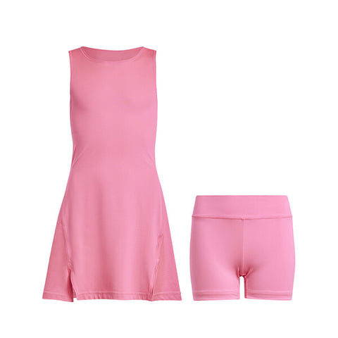 Adidas Girls' Club Dress (Pink)