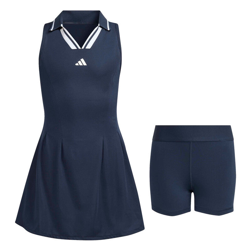 Adidas Girls' Tennis Dress Pro (Legend Ink)