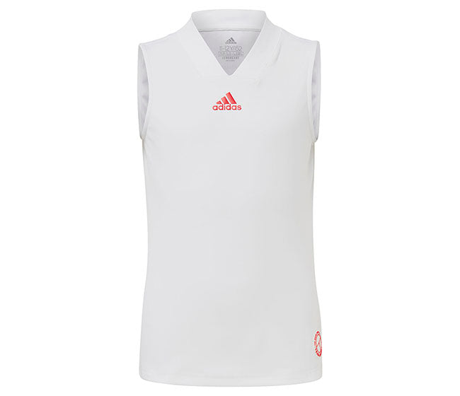 Adidas Girls Match Tank (White)