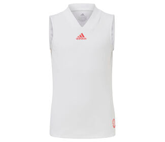 Adidas Girls Match Tank (White)