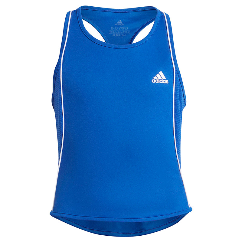 Adidas Girls Pop Up Tank (Blue)
