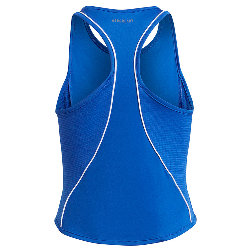 Adidas Girls Pop Up Tank (Blue)