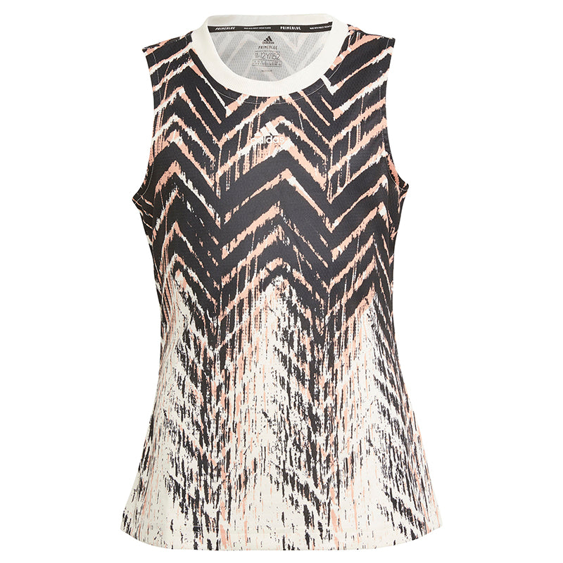 Adidas Girls Match Primeblue Tank (Cream)