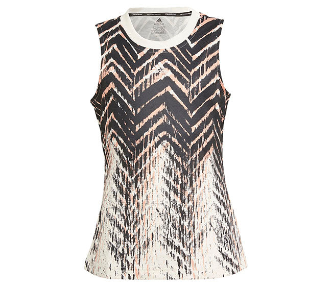 Adidas Girls Match Primeblue Tank (Cream)