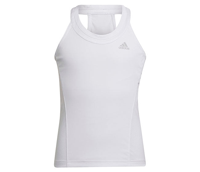 Adidas Girls Club Tank (White)