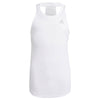 Adidas Girls Club Tank (White)
