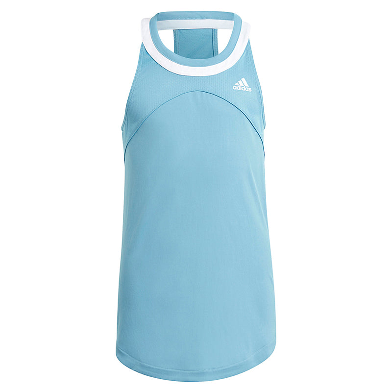 Adidas Girls Club Tank (Blue)