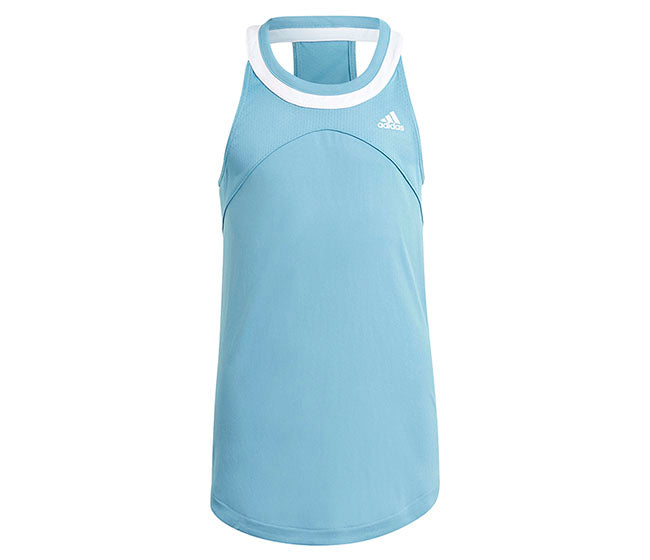 Adidas Girls Club Tank (Blue)