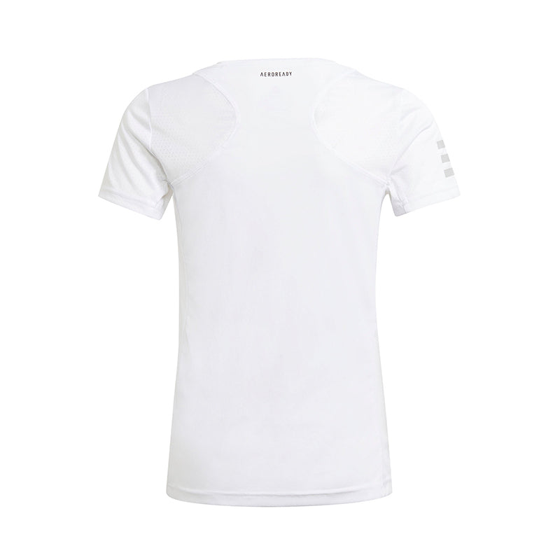 Adidas Girls Club Tee (White)