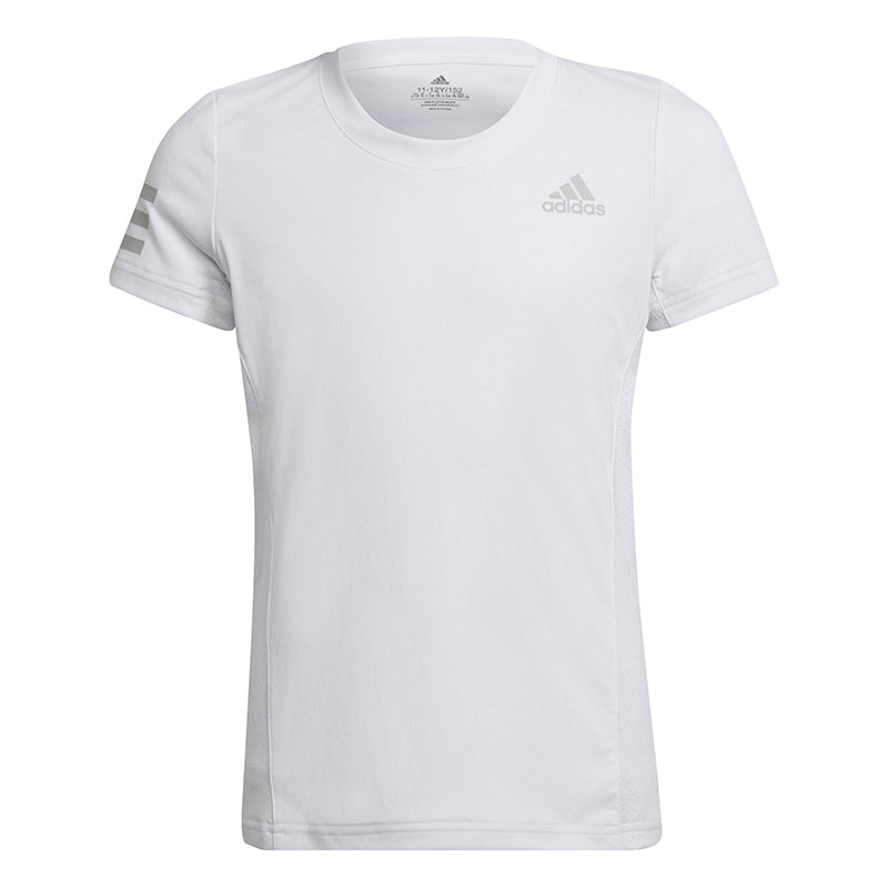 Adidas Girls Club Tee (White)